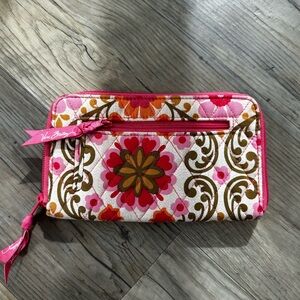 Vera Bradley Pink Floral Wallet